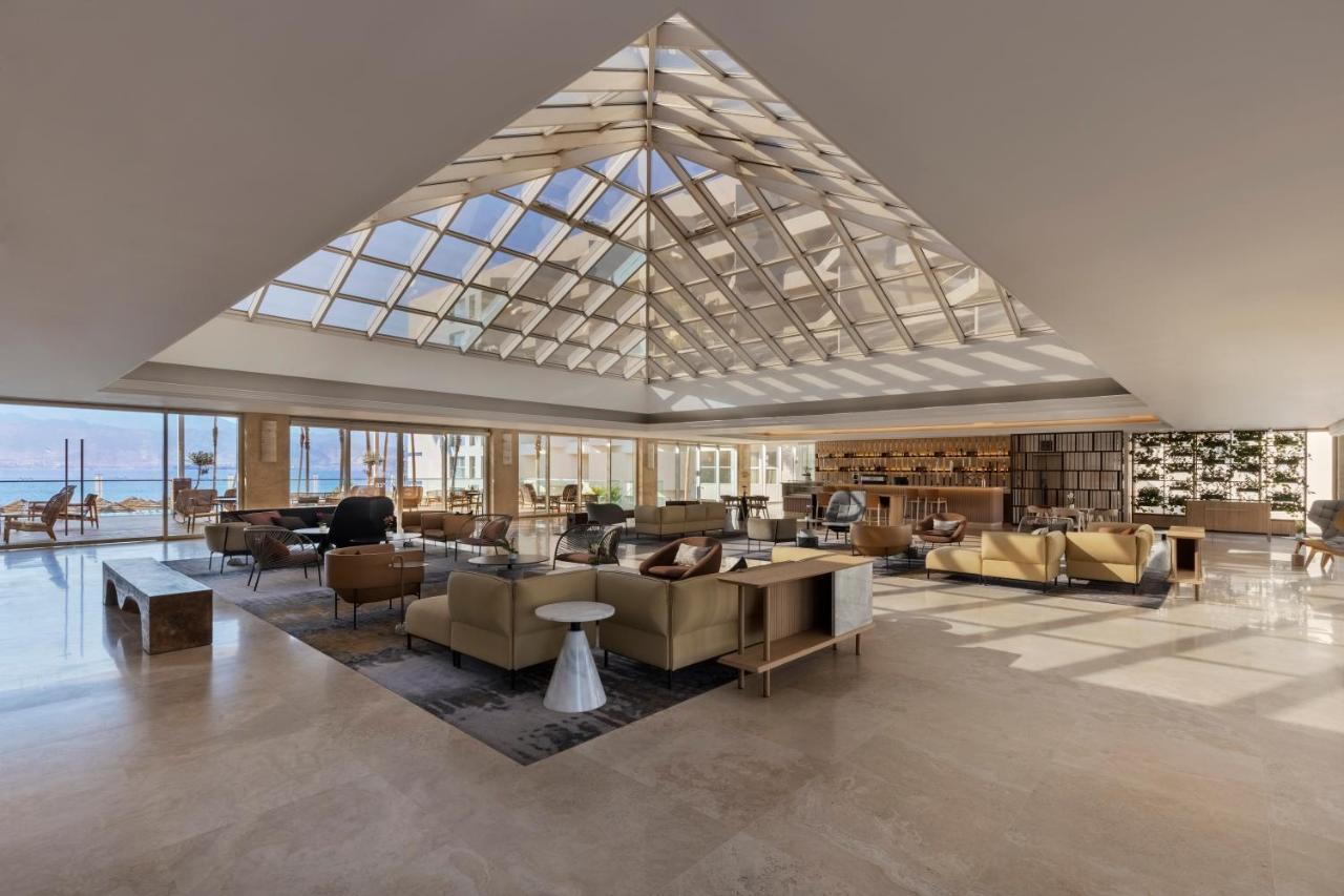 아리아 호텔 엘라트 외부 사진 The lobby of the hotel