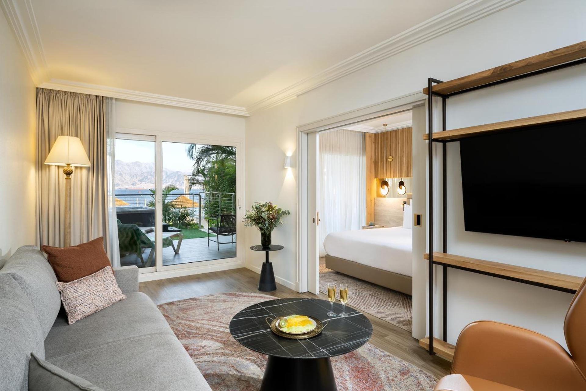 아리아 호텔 엘라트 외부 사진 A suite at the hotel