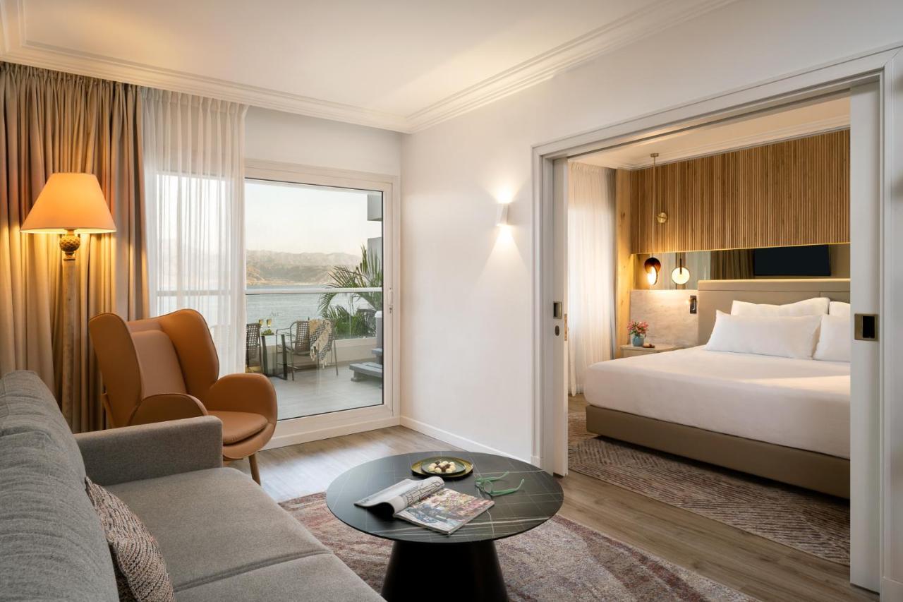 아리아 호텔 엘라트 외부 사진 Suite at the Hilton Tel Aviv