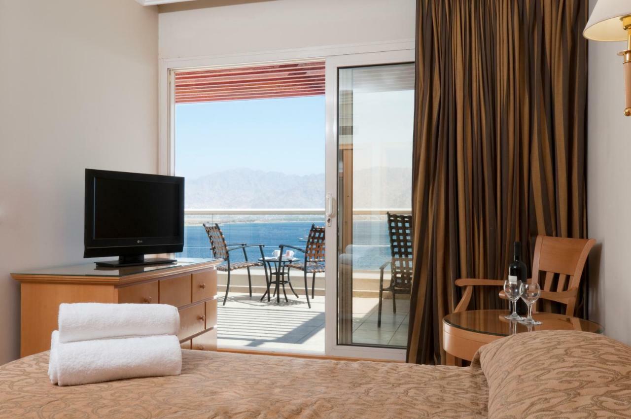 아리아 호텔 엘라트 외부 사진 A room at the Dead Sea Spa Magdiel